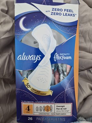 Always Infinity Flex Foam Pads