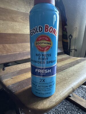 Foot powder spray