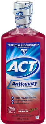 Anticavity Fluoride Mouthwash Cinnamon