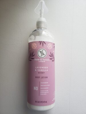 lavender & vanilla body lotion