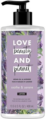 argan oil & lavander lotion