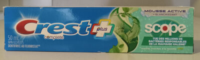 Active Foam + Whitening Minty Fresh Striped Dentifrice with Flouristat