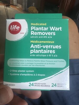 Plantar wart removers