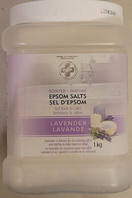 Scented Lavender Epsom Salts