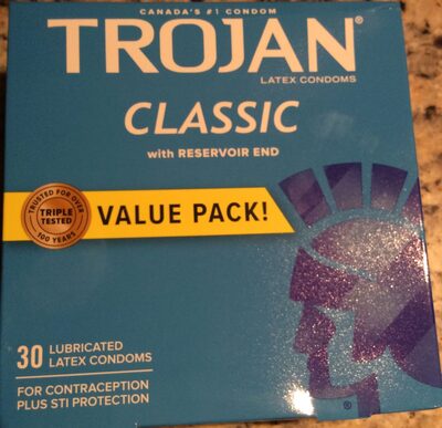 Classic Latex Condoms with Reservoir End