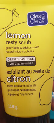 lemon zesty scrub