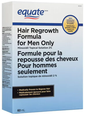 Hair Regrowth Formula, Minoxidil Topical Solution 2%