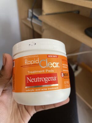Rapid clear treatment pads