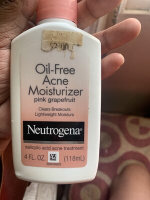 Oil free acne moisturizer