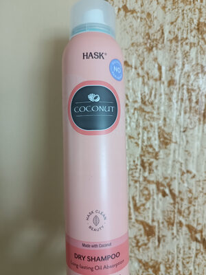 Coconut dry shampoo
