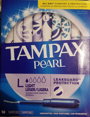 Pearl Light Unscented Tampons