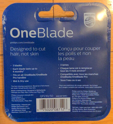 Lames OneBlade