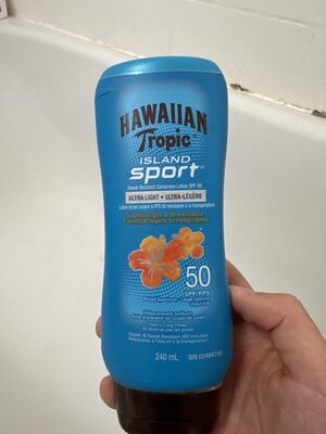 Island sport sunscreen