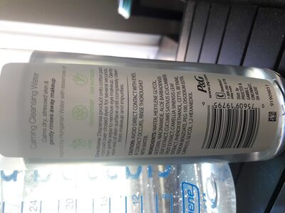 Cleansing water