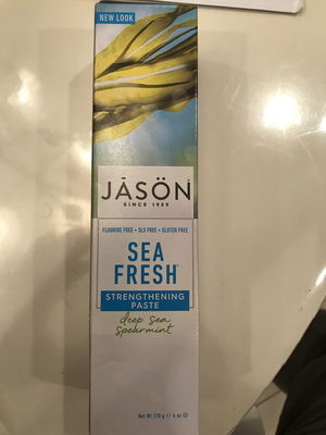 Jason sea Fresh tooth paste