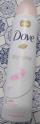 Dry spray antiperspirant