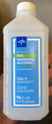 70% isopropyl alcohol
