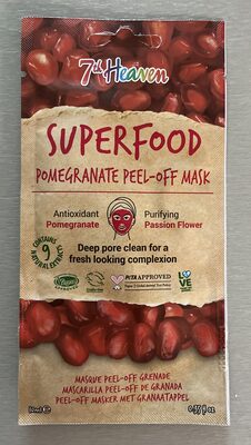 7TH Heaven Superfood Pomegranate Peel-Off Mask