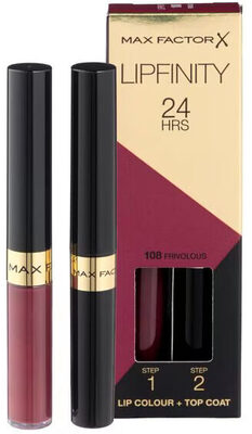Lipfinity Lip Colour 108 Frivolous 2-Step Longlasting Lipstick