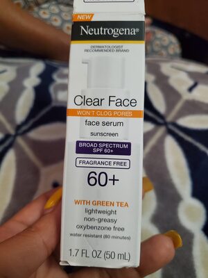 Clear face Serum Sunscreen