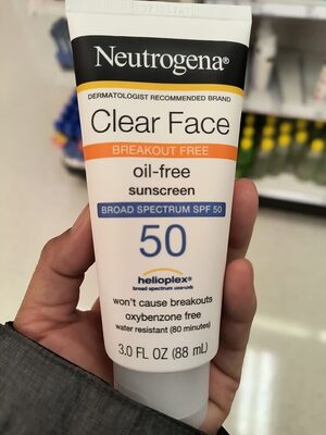 Clear Face spf 50