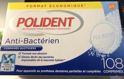 Polident      (anti-bactérien   Comprimés)