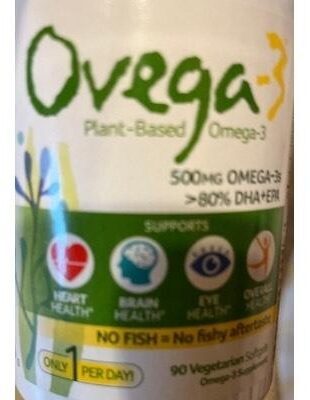 Plant-Based Omega-3 Vegetarian Softgels