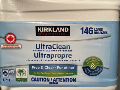 Détergent à lessive pur et net