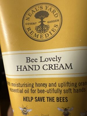 Bee Lovely hand cream