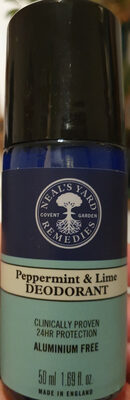Peppermint & Lime Deodorant