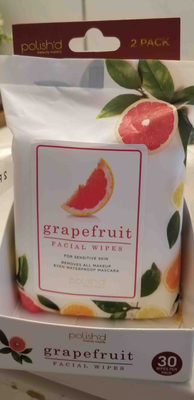 Grapefruit facial wipes
