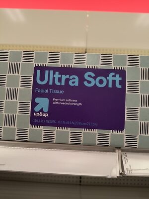 Ultra soft facial tissue