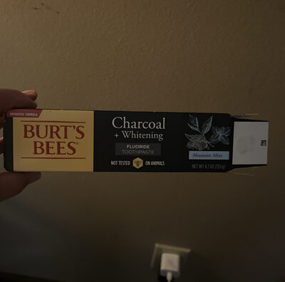 Charcoal + Whitening Fluoride Toothpaste