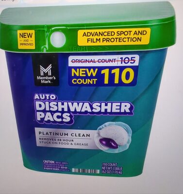 Dishwasher pods