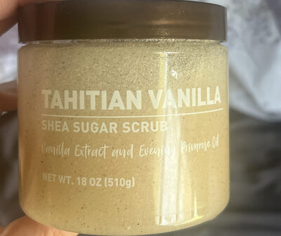 Tahitian Vanilla Shea Sugar Scrub