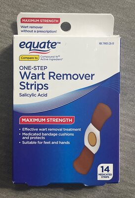 One-Step Wart Remover Strips
