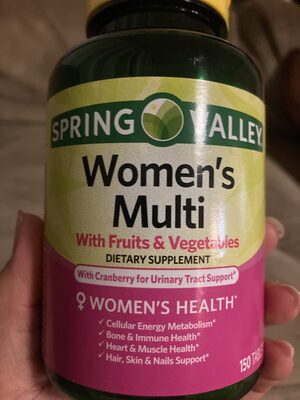 Women's Multi With Fruits & Vegetables