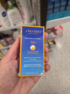 Clear Sunscreen Stick