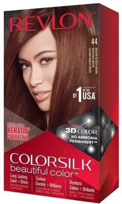 Revlon ColorSilk Beautiful Color Saç Boyası 44 Orta Kızıl Kahve
