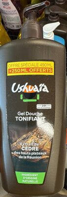 Gel douche tonifiant Extrait de cèdre des hauts plateaux de la Réunion