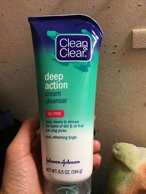 Deep action cream cleanser