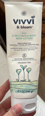 Baby 2-IN-1 Face & Body Whip Lotion