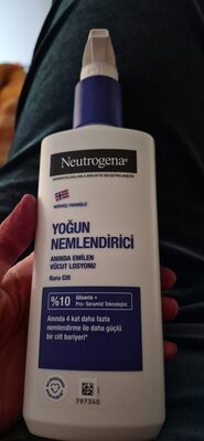Neutrogena Yoğun Nemlendirici Anında Emilen Vücut Losyonu Kuru Cilt