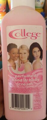 Perfumed hand & body cream
