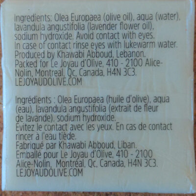 Savon infusé à la lavande