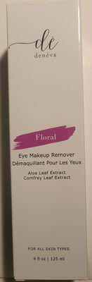 Floral Eye Makeup Remover