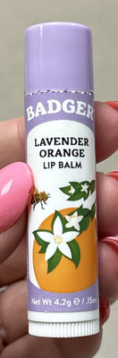 Lavender Orange Lip Balm