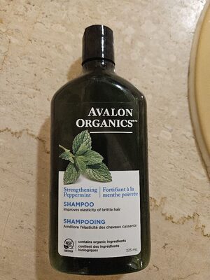 shampoing fortifiant à la menthe poivrée