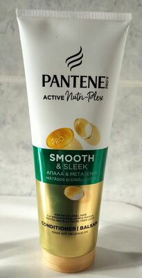 Pantene Active Nutri-Plex Smooth & Sleek Conditioner|Balsam Rinse Off or Leave-On
