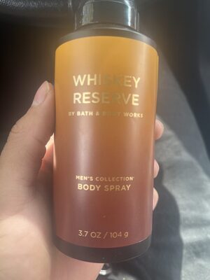Whiskey reserve